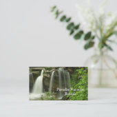 休暇レンタル名刺 名刺 (スタンド正面)