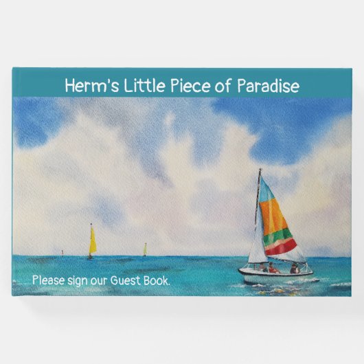 休暇レンタル ゲストブック (正面)