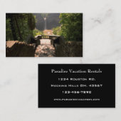 休暇レンタル 名刺 (正面/裏面)