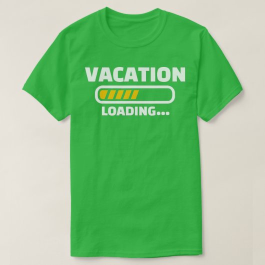 休暇ロード Tシャツ (デザイン正面)