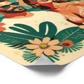 休暇ヴィンテージ ポスター (角)