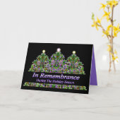 休暇中に愛する人の思い出 カード (黄色い花)