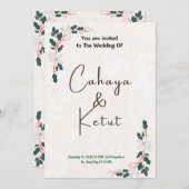 休暇中のお知らせ シーズンカード (正面/裏面)