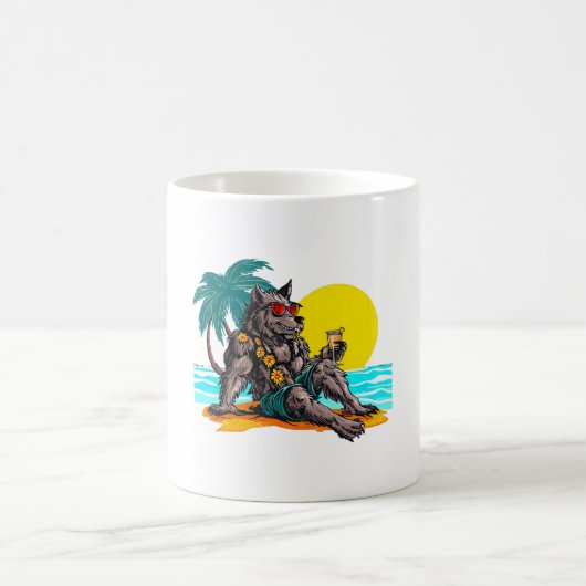 休暇中の人狼 コーヒーマグカップ (中央)