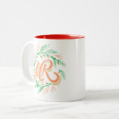 休暇中の人 ツートーンマグカップ (正面左)