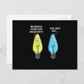 休暇中の仕事 シーズンポストカード (正面/裏面)