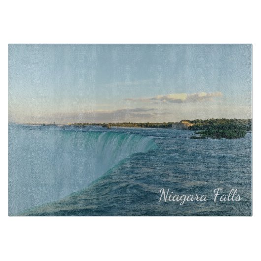 休暇中の写真がお土産に カッティングボード (正面)