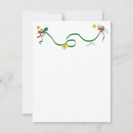 休暇中の招待 招待状