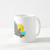 休暇中の狼男 コーヒーマグカップ (正面右)