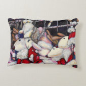 休暇中の現実 アクセントクッション (裏面)