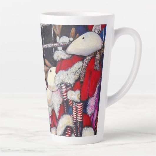 休暇中の現実 カフェラテマグ (右)