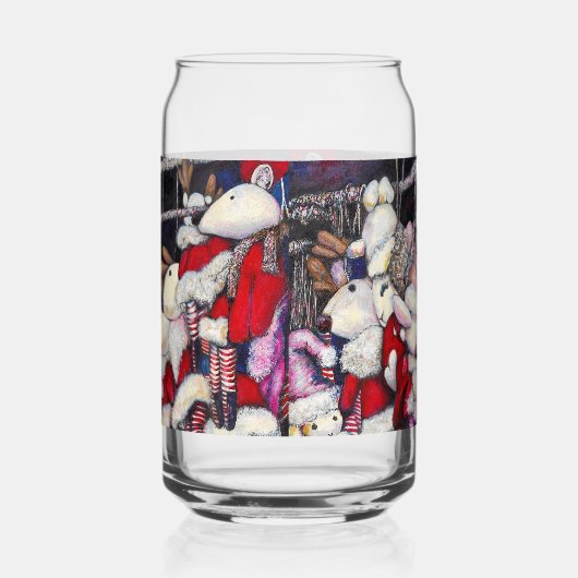 休暇中の現実 ガラス缶 (右)