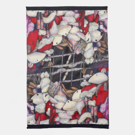 休暇中の現実 キッチンタオル (縦)