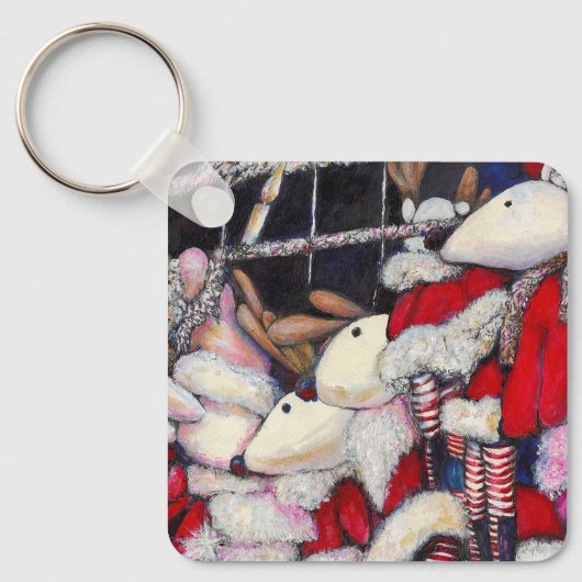 休暇中の現実 キーホルダー (正面)