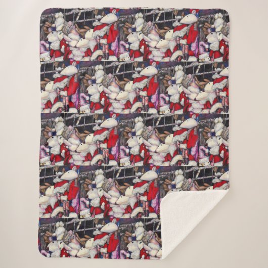 休暇中の現実 シェルパブランケット (正面)