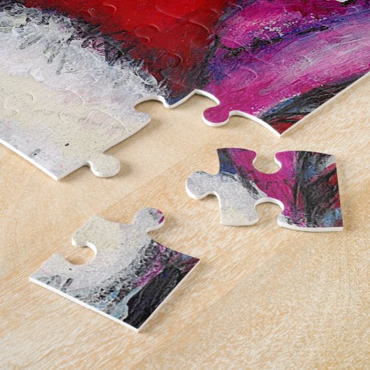 休暇中の現実 ジグソーパズル (側面)