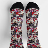 休暇中の現実 ソックス (上部)