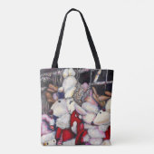 休暇中の現実 トートバッグ (裏面)