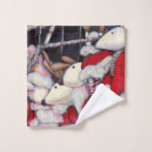 休暇中の現実 バスタオルセット (ウォッシュタオル)