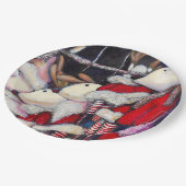 休暇中の現実 ペーパープレート (アングル)