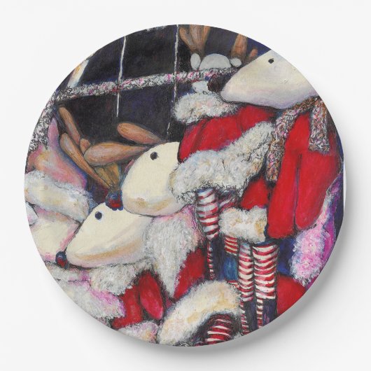 休暇中の現実 ペーパープレート (正面)