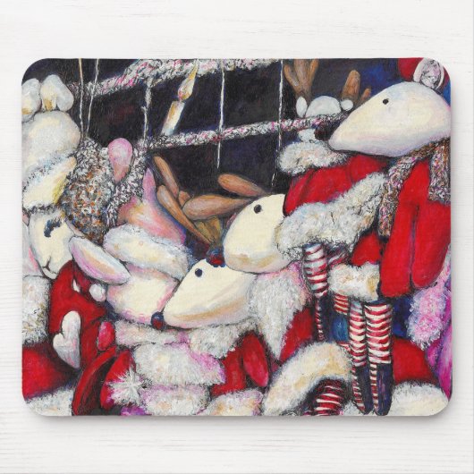 休暇中の現実 マウスパッド (正面)