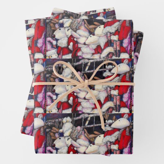 休暇中の現実 ラッピングペーパーシート (インサイチュ)