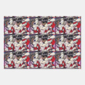 休暇中の現実 ラッピングペーパーシート (正面)