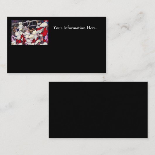 休暇中の現実 名刺 (正面/裏面)