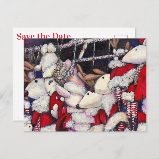 休暇中の現実 案内ポストカード (正面/裏面)