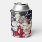休暇中の現実 缶クーラー (缶裏面)