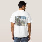 休暇中 Tシャツ (裏面フル)