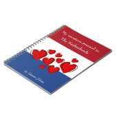 休暇仕訳帳のオランダ ノートブック (左側)