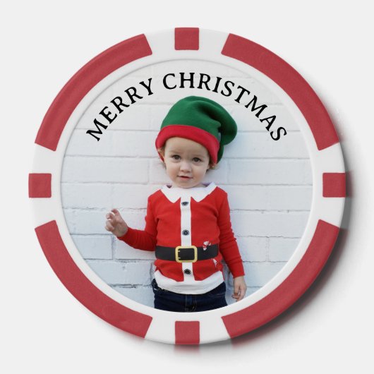 休暇写真 ポーカーチップ (正面)