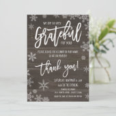 休暇感謝招待状、社内パーティーI 招待状 (スタンド正面)