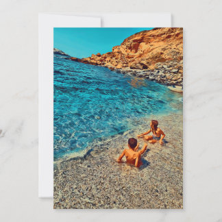 休暇招待状 招待状