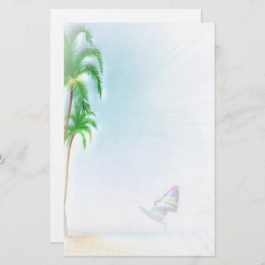 休暇文房具 便箋 (正面/裏面)