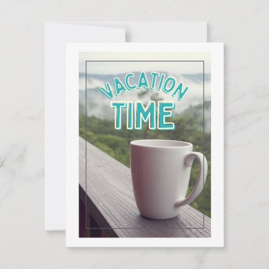 休暇時間 シーズンカード (正面)