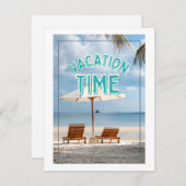 休暇時間 シーズンカード (正面/裏面)