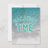 休暇時間 シーズンカード (正面)