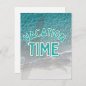 休暇時間 シーズンカード (正面/裏面)