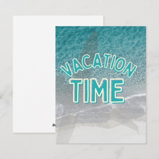 休暇時間 シーズンカード (正面/裏面)