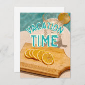 休暇時間 シーズンカード (正面/裏面)