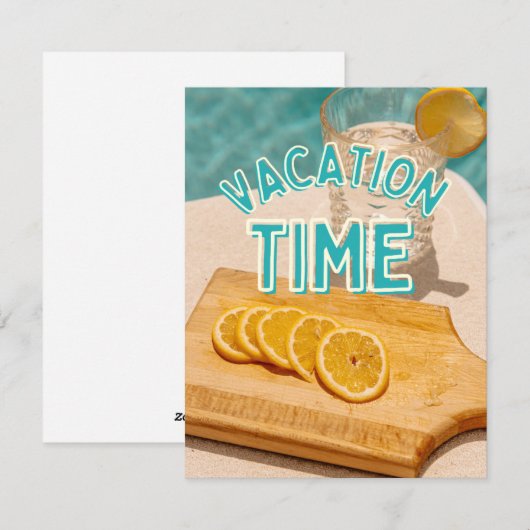 休暇時間 シーズンカード (正面/裏面)