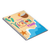 休暇時間 ノートブック (右側)