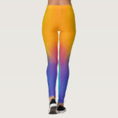 休暇最高の用の水の色レギンススタイル レギンス (裏面)