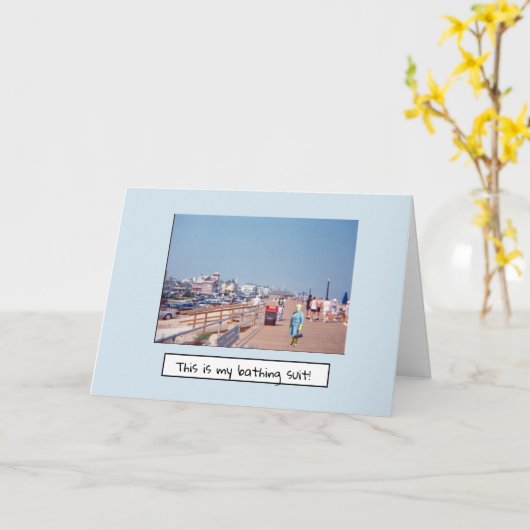 休暇案内カード カード (黄色い花)