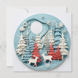 休暇用に飾られたクリスマスグリーティングカード シーズンカード