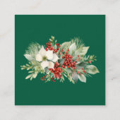 休暇用の新しいホーム引越し通知 エンクロージャーカード (裏面)