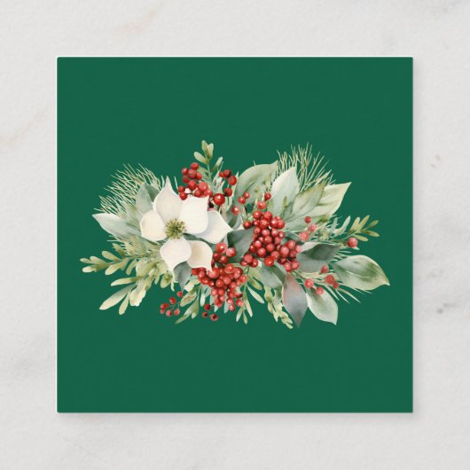 休暇用の新しいホーム引越し通知 エンクロージャーカード (裏面)